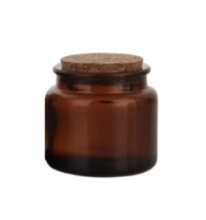 Баночка 100 мл с пробковой крышкой