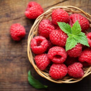 Малина и мята